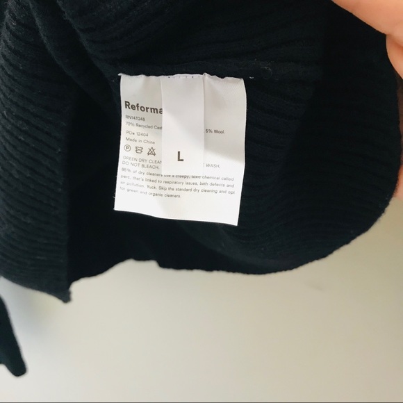 Reformation Isabel Cashmere & Wool Sweater NWT!! - Picture 8 of 10